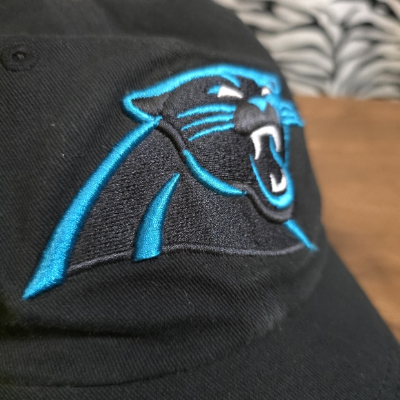0725 Thrifted Adult Adjustable Fanatics Carolina Panthers Hat GWOSLOO.26 - Picture 5 of 10